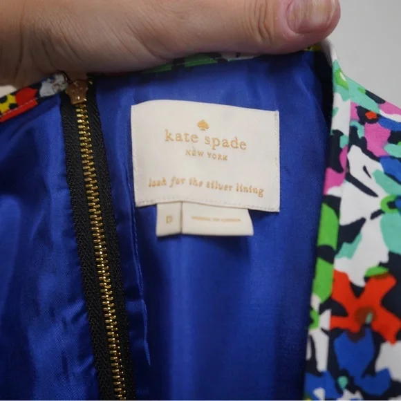 Kate Spade Multicolor Floral Midi Dress - Picture 3 of 5
